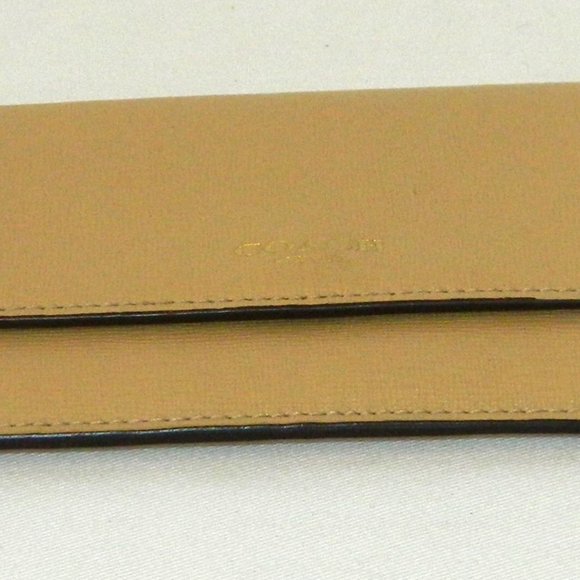 Coach Leather Long Wallet - Picture 7 of 9